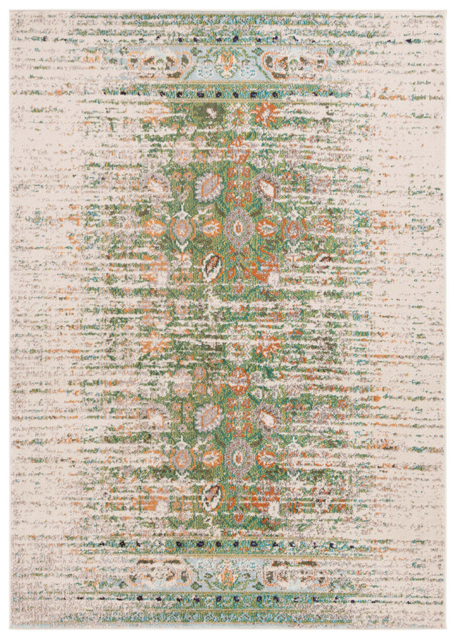 Safavieh Monaco Mnc208Y Green/Ivory Rug.