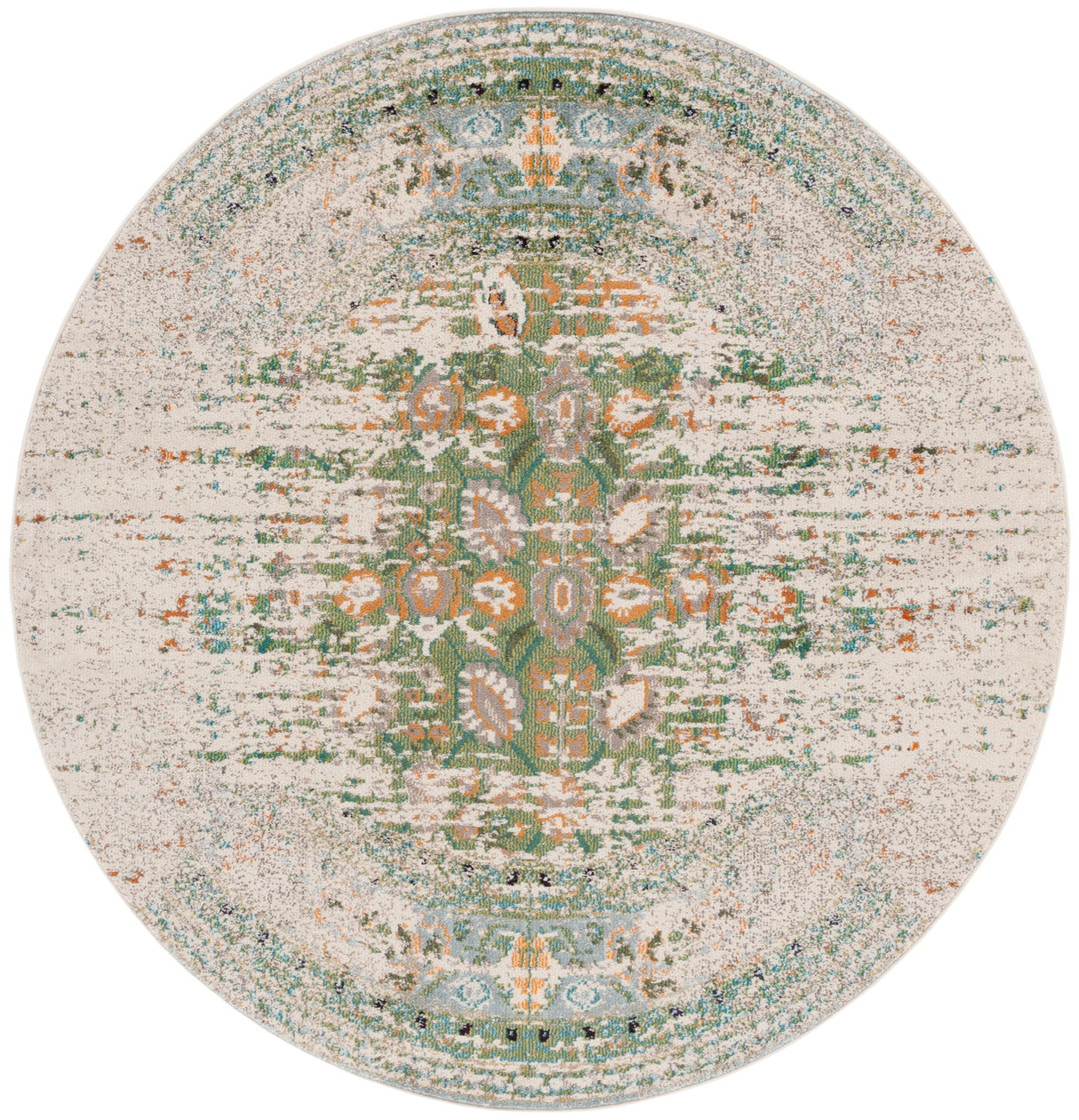 Safavieh Monaco Mnc208Y Green/Ivory Rug.