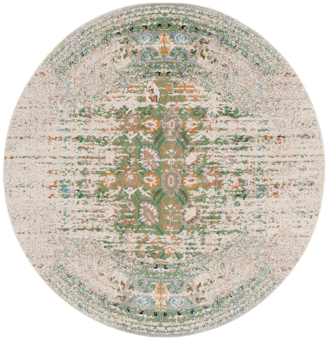 Safavieh Monaco Mnc208Y Green/Ivory Rug.