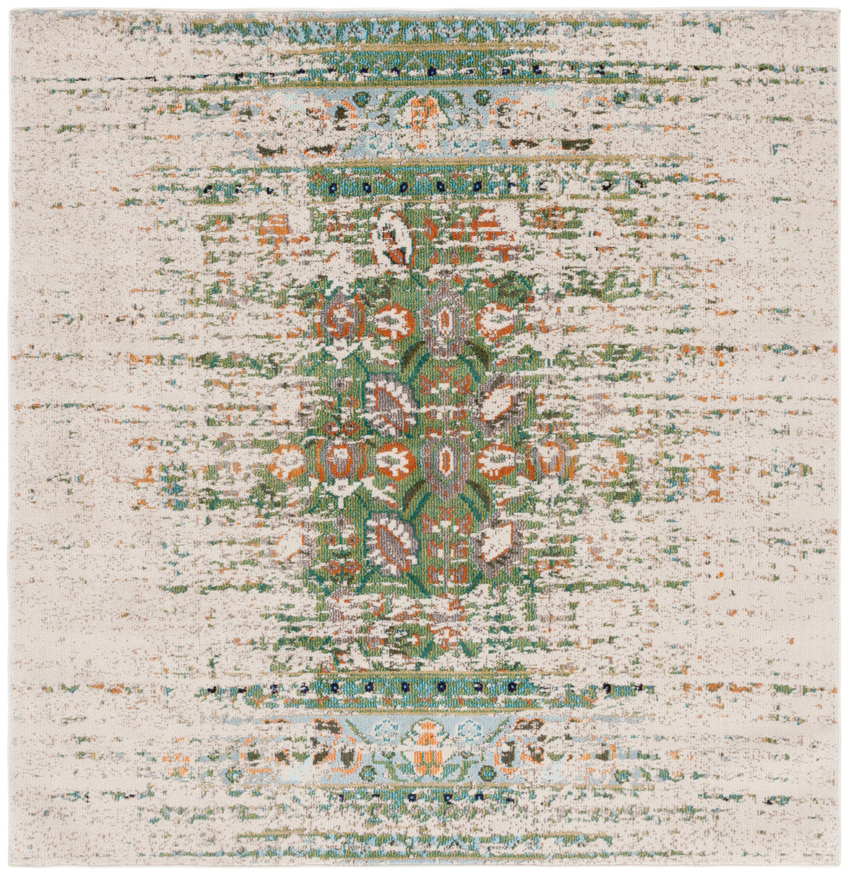 Safavieh Monaco Mnc208Y Green/Ivory Rug.