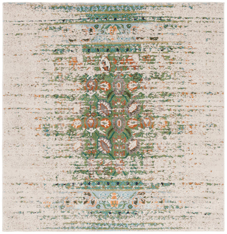 Safavieh Monaco Mnc208Y Green/Ivory Rug.