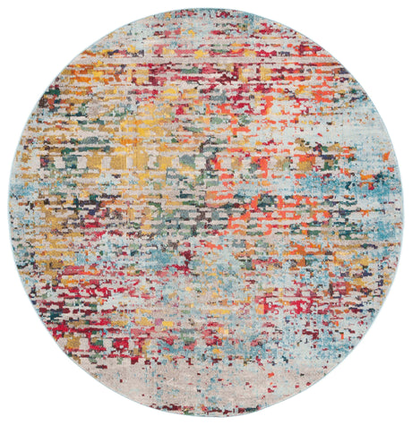 Safavieh Monaco Mnc274F Grey/Multi Rug.