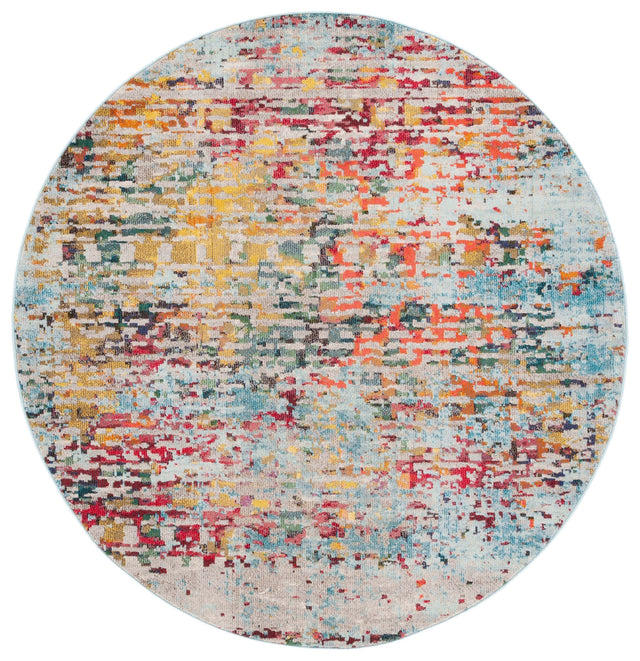 Safavieh Monaco Mnc274F Grey/Multi Rug.