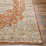 Surya Mona Lisa Mni-2309 Light Sage, Rust, Tan, Mustard, Dark Blue, Sage Rug.
