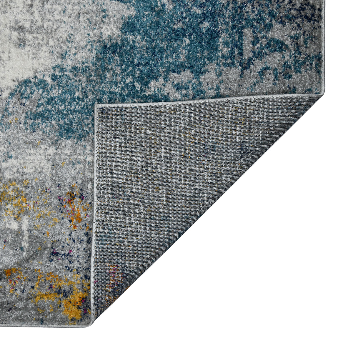 Amer Montana MON-12 Blue / Pink area rug - back view