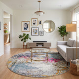 Amer Montana MON-12 Blue / Pink area rug - lifestyle view