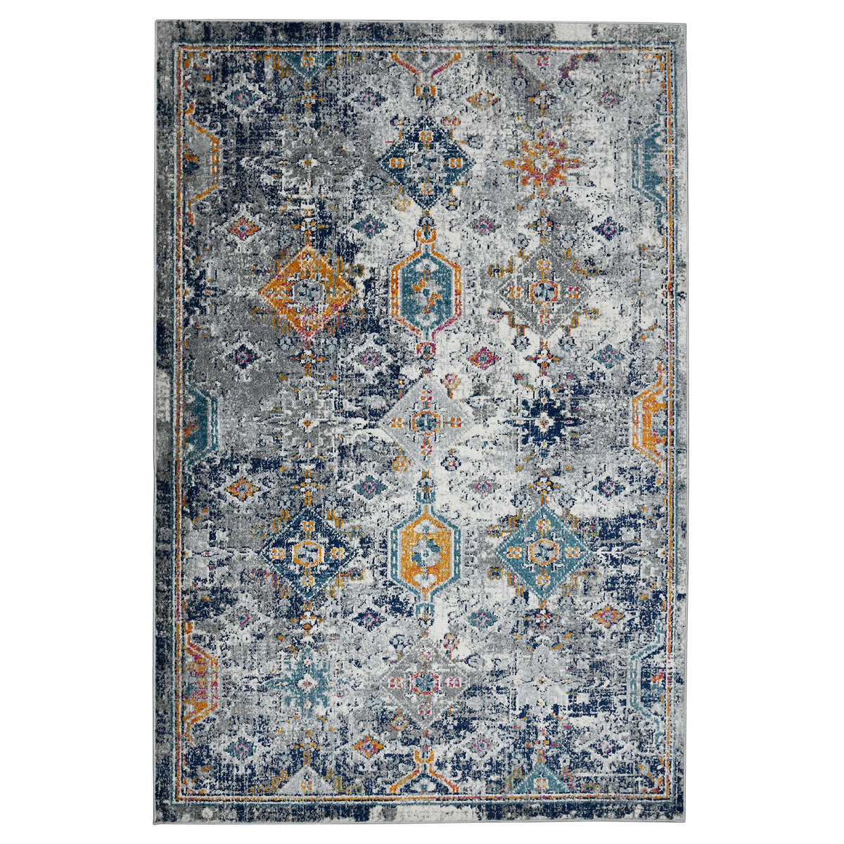 Amer Montana MON-13 Blue / Orange area rug - product view