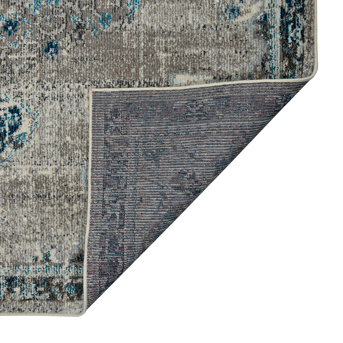 Amer Montana MON-14 Teal area rug - back view