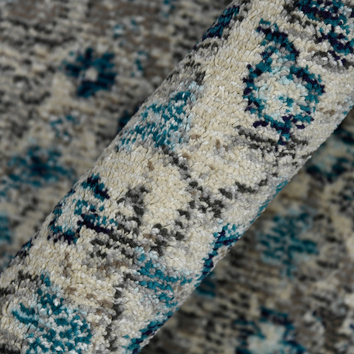Amer Montana MON-14 Teal area rug - color swatch view
