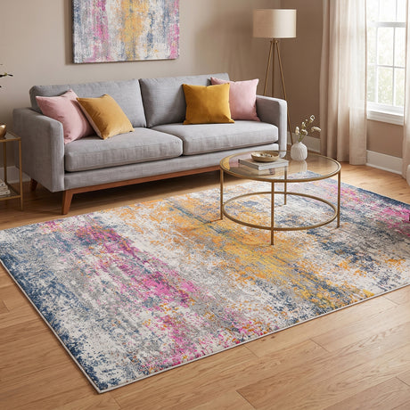 Amer Montana MON-2 Orange / Pink area rug - lifestyle view