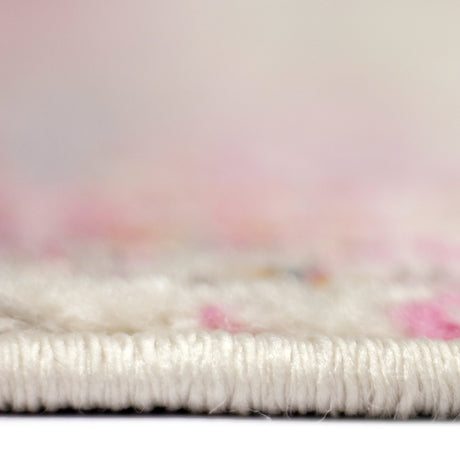 Amer Montana MON-2 Orange / Pink area rug - profile view