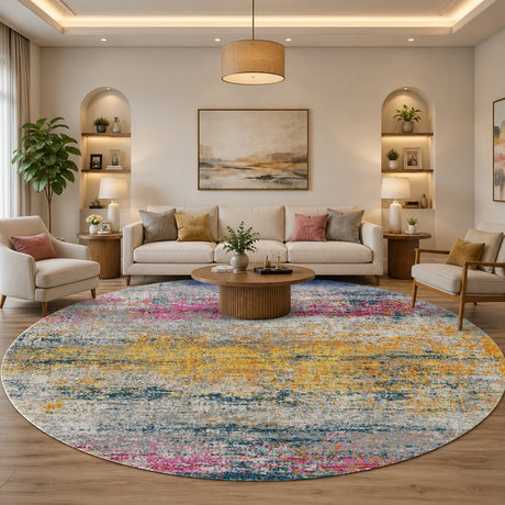 Amer Montana MON-2 Orange / Pink area rug - lifestyle view