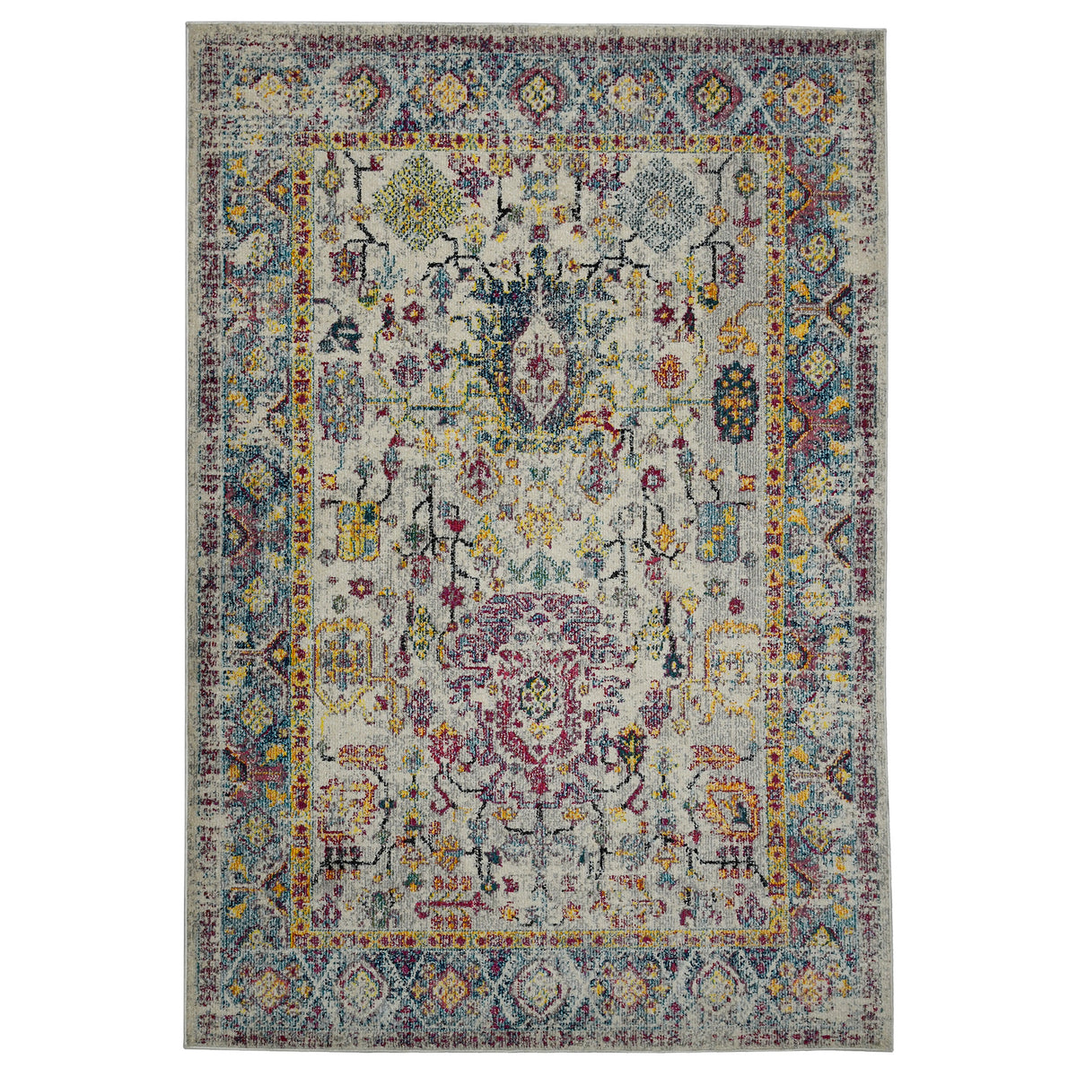 Amer Montana MON-3 Gray / Orange area rug - product view