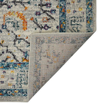 Amer Montana MON-4 Ivory / Yellow area rug - back view