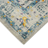 Amer Montana MON-4 Ivory / Yellow area rug - corner view