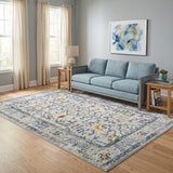 Amer Montana MON-4 Ivory / Yellow area rug - lifestyle view