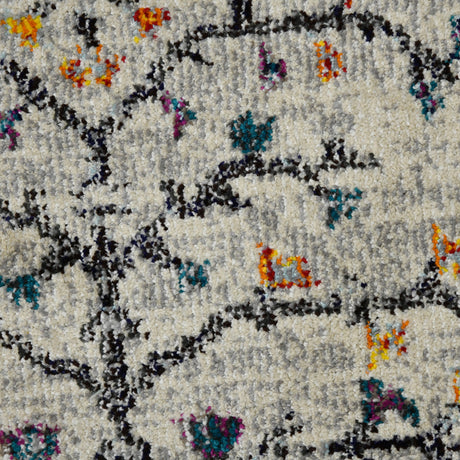 Amer Montana MON-4 Ivory / Yellow area rug - color swatch view