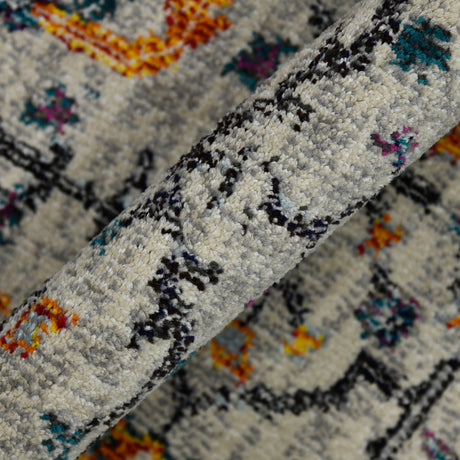 Amer Montana MON-4 Ivory / Yellow area rug - color swatch view