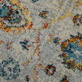 Amer Montana MON-5 Ivory / Orange area rug - color swatch view
