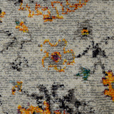 Amer Montana MON-6 Blue / Orange area rug - color swatch view