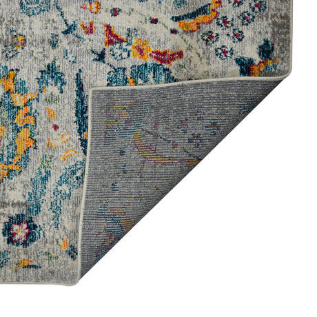 Amer Montana MON-7 Ivory / Orange area rug - back view