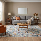 Amer Montana MON-7 Ivory / Orange area rug - lifestyle view