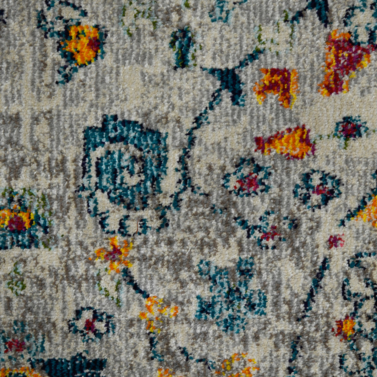 Amer Montana MON-7 Ivory / Orange area rug - color swatch view