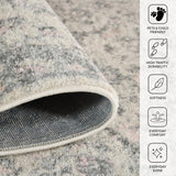 Amer Montana MON-8 Gray area rug - infographic view