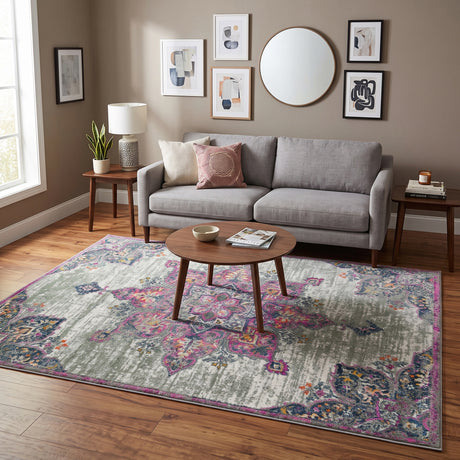 Amer Montana MON-9 Pink area rug - lifestyle view