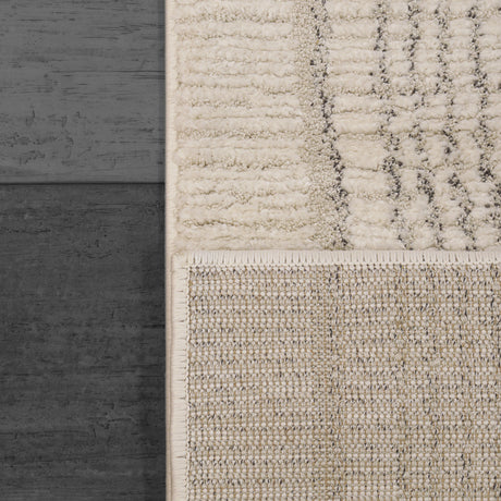 Dynamic Rugs Monroe 9801 Power Loomed Modern Beige/Grey Rug