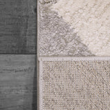 Dynamic Rugs Monroe 9812 Power Loomed Modern Ivory/Grey Rug