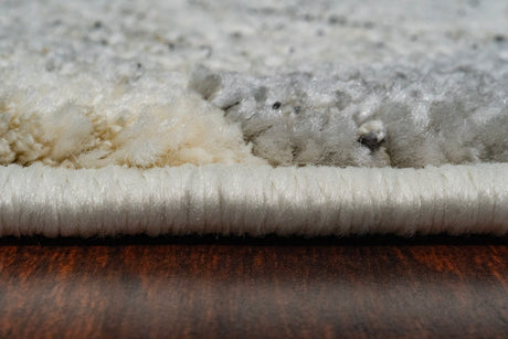 Dynamic Rugs Monroe 9812 Power Loomed Modern Ivory/Grey Rug