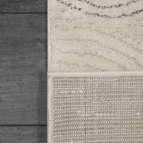 Dynamic Rugs Monroe 9815 Power Loomed Modern Ivory/Grey Rug