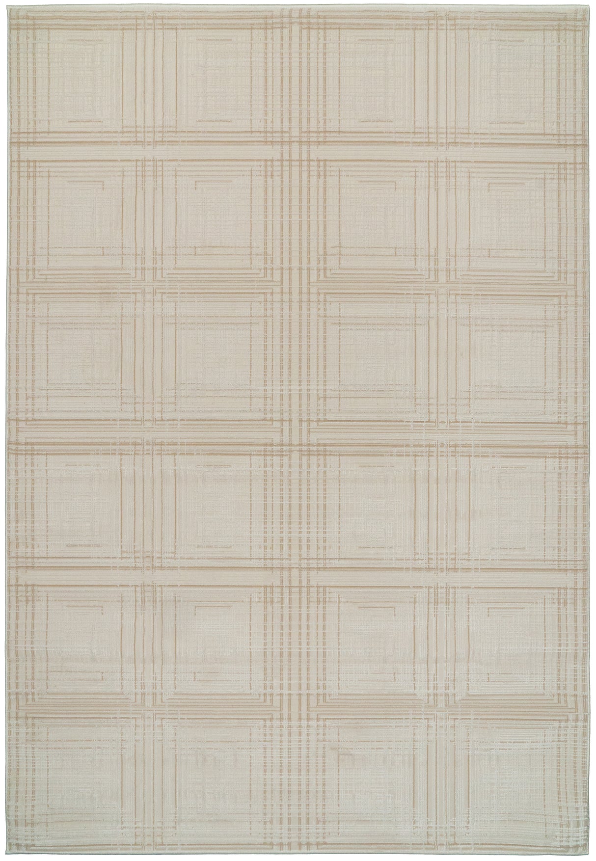 Dynamic Rugs Montrose 1780 Power Loomed Modern Cream/Beige Rug