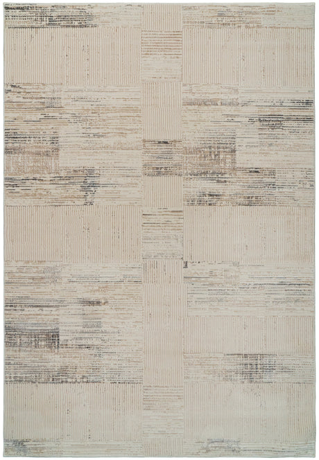 Dynamic Rugs Montrose 1784 Power Loomed Modern Cream/Beige/Grey Rug