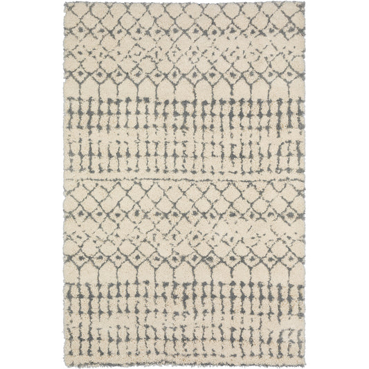 Dalyn Marquee Mq2 Ivory/Metal Area Rug