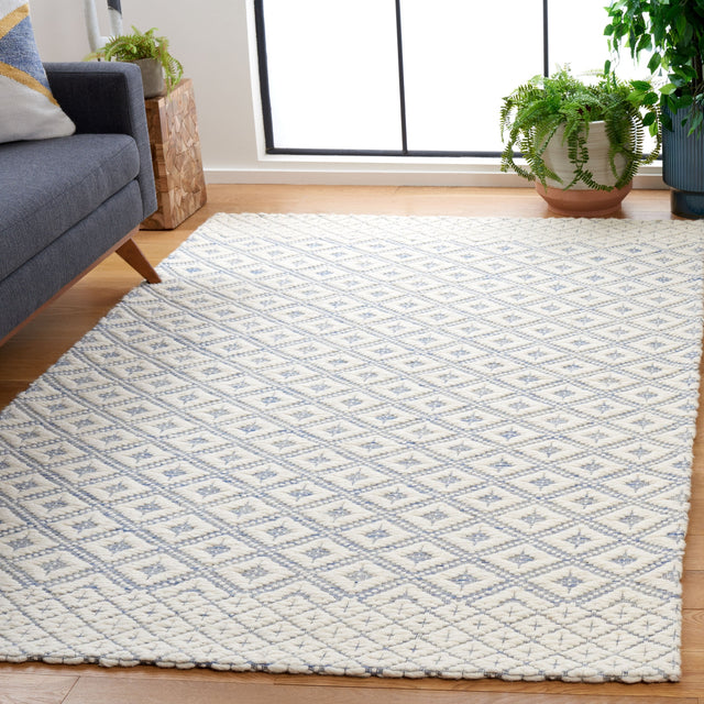 Safavieh Marbella Mrb455M Blue/Ivory Rug.