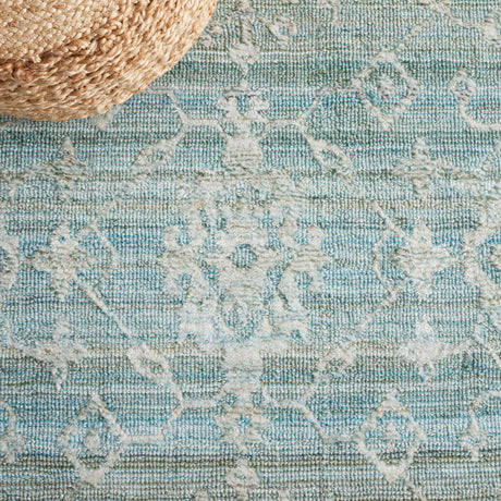 Safavieh Marquee Mrq106K Turquoise/Grey Rug.