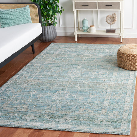 Safavieh Marquee Mrq106K Turquoise/Grey Rug.