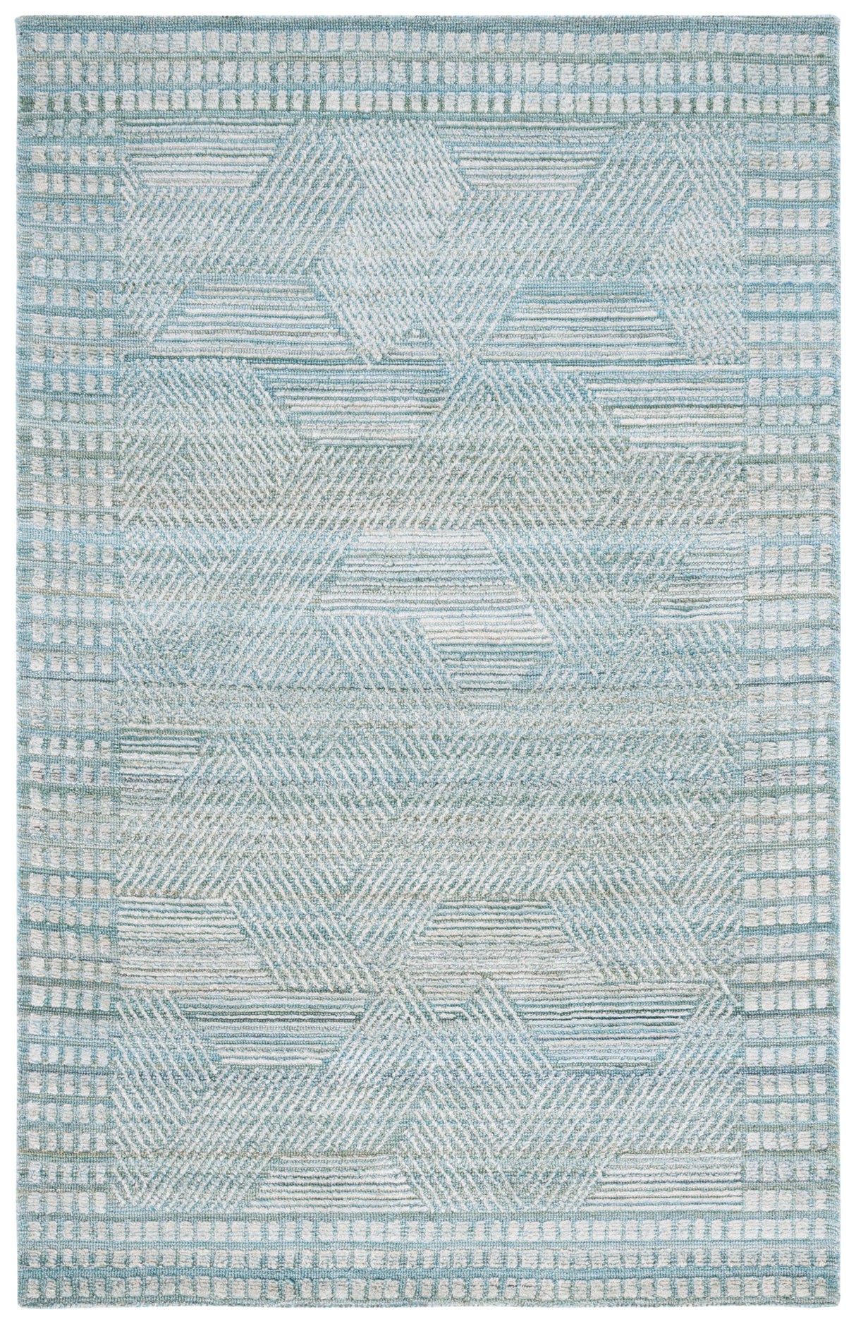 Safavieh Marquee Mrq107K Turquoise/Grey Rug.
