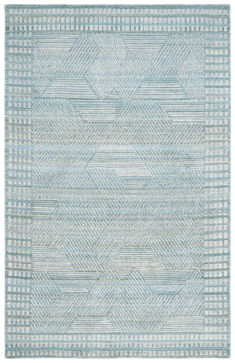 Safavieh Marquee Mrq107K Turquoise/Grey Rug.