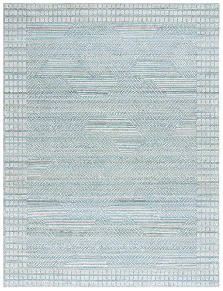 Safavieh Marquee Mrq107K Turquoise/Grey Rug.