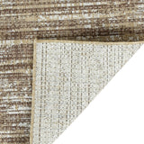 Amer Maryland MRY-10 Brown area rug - back view