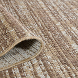 Amer Maryland MRY-10 Brown area rug - rolled view