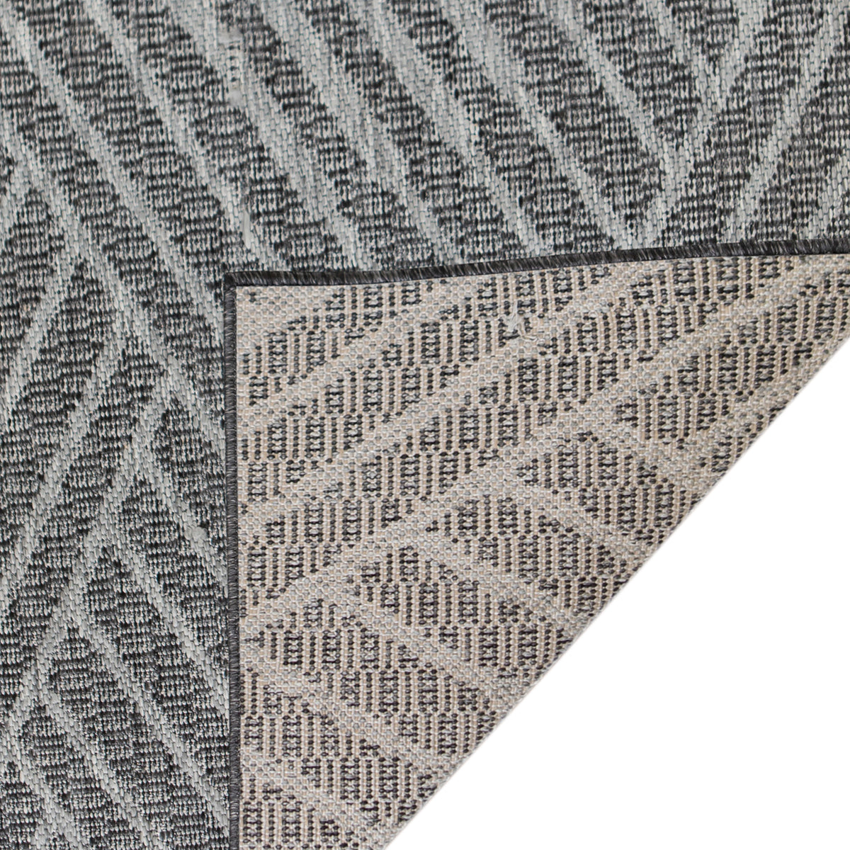 Amer Maryland MRY-2 Fossil Gray area rug - back view