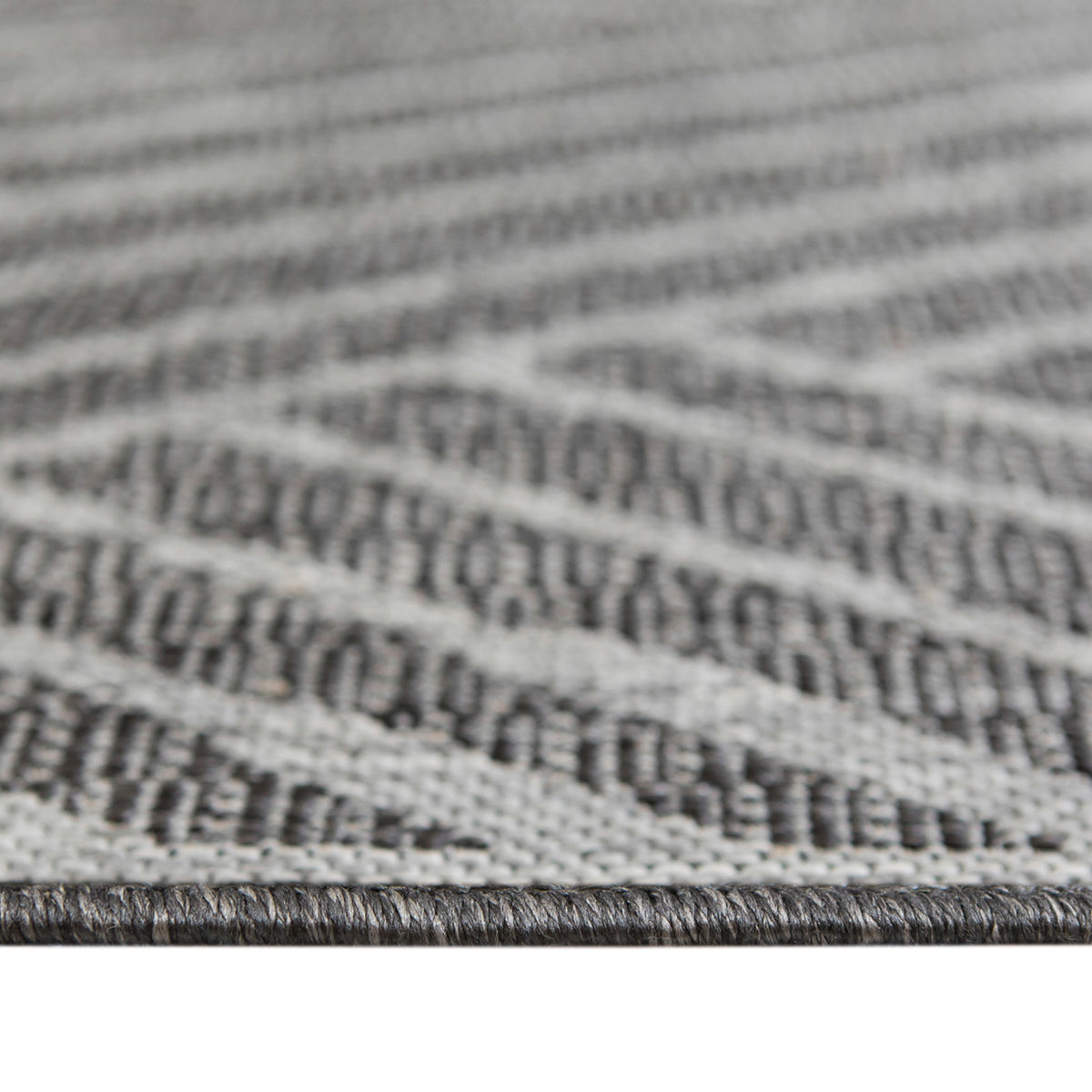 Amer Maryland MRY-2 Fossil Gray area rug - profile view