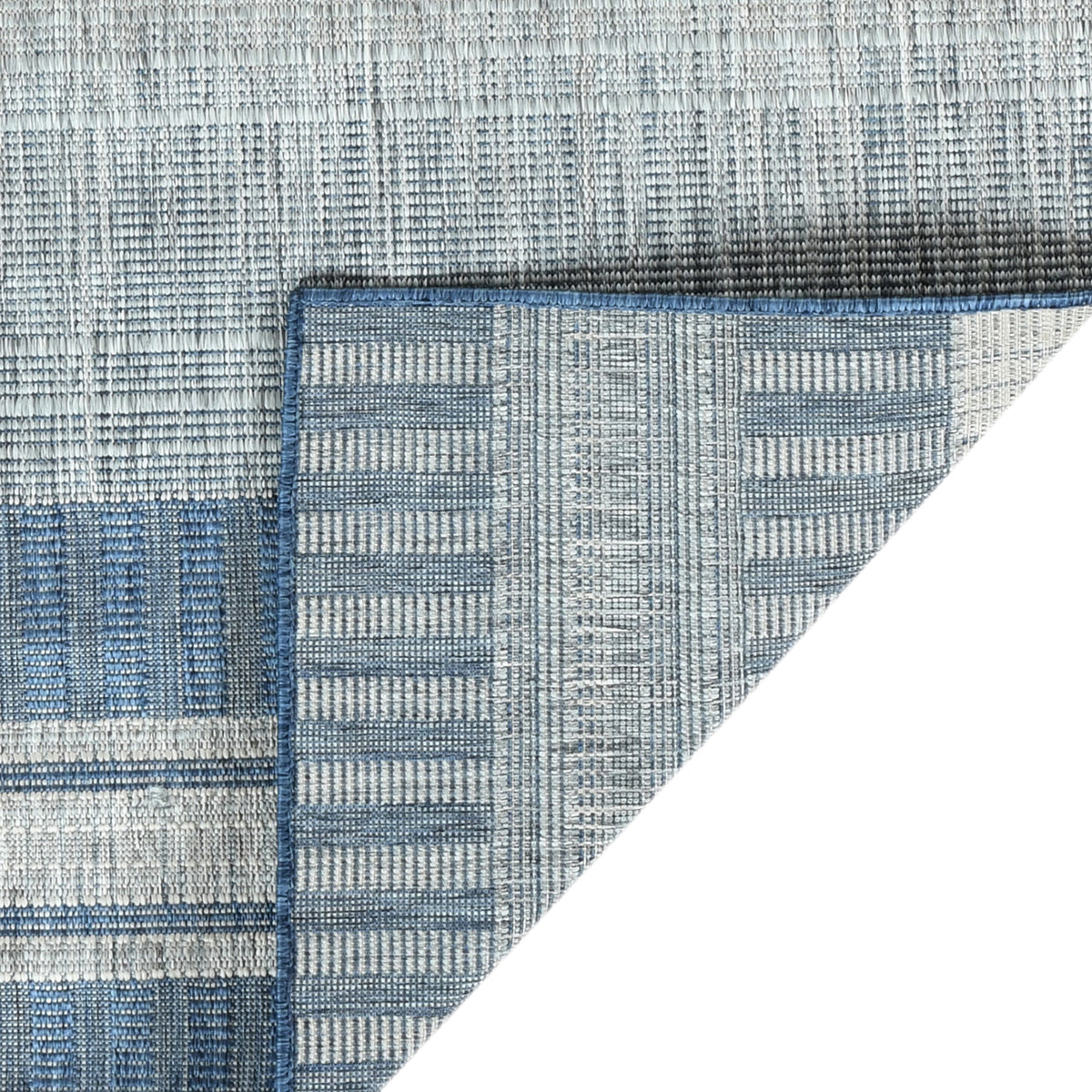 Amer Maryland MRY-6 Blue / Ivory area rug - back view