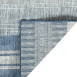 Amer Maryland MRY-6 Blue / Ivory area rug - back view