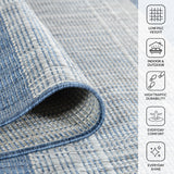 Amer Maryland MRY-6 Blue / Ivory area rug - infographic view