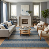 Amer Maryland MRY-6 Blue / Ivory area rug - lifestyle view